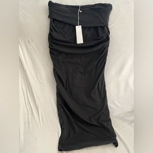 Fitted fold over James Perse skirt size 0